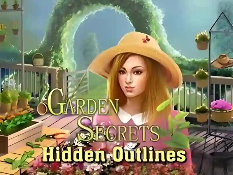 Xogo Garden Secrets Hidden Objects by Outline en liña