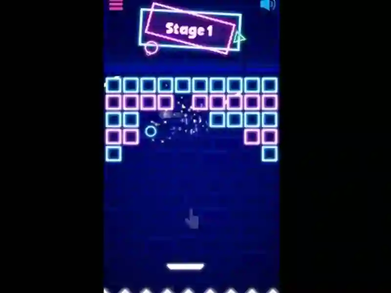 Xogo Neon Bricks en liña
