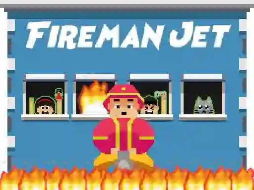 Xogo Fireman Jet en liña