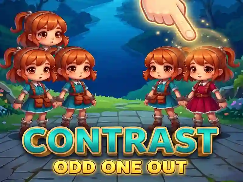 Xogo Contrast Odd One Out en liña