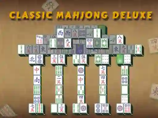 Xogo Mahjong Classic Deluxe en liña