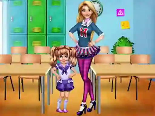 Xogo First Day Of School Preps en liña