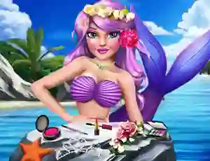 Xogo Princess Mermaid Makeup Style en liña