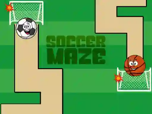 Xogo Soccer Maze en liña