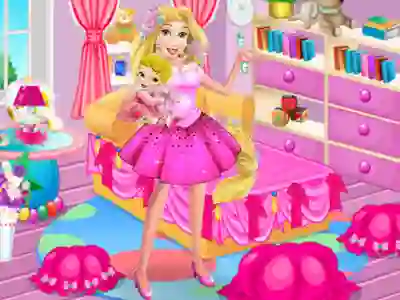 Xogo Sweet Baby Bedroom en liña