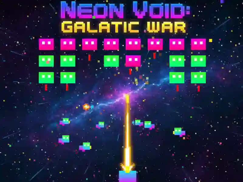 Xogo Neon Void: Galactic War en liña