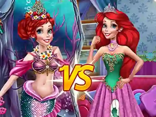 Xogo Mermaid vs Princess en liña