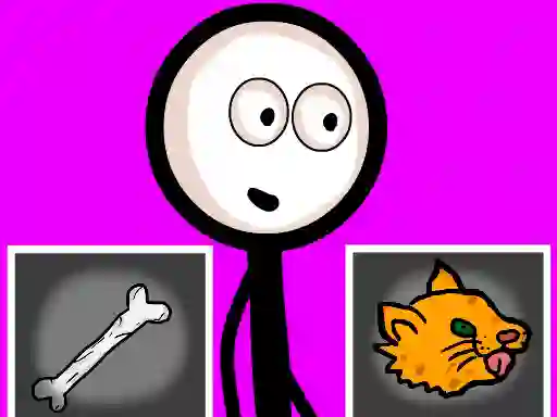 Xogo Stickman Choosing actions en liña