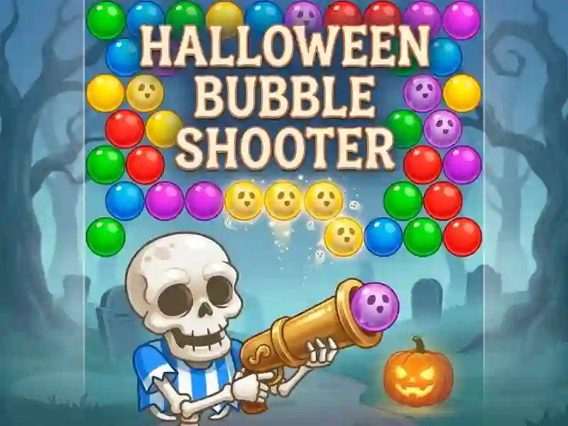 Xogo Halloween Bubble Shooter en liña