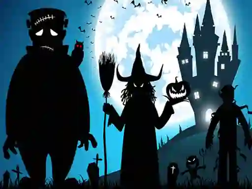 Xogo Crazy Halloween Memory en liña