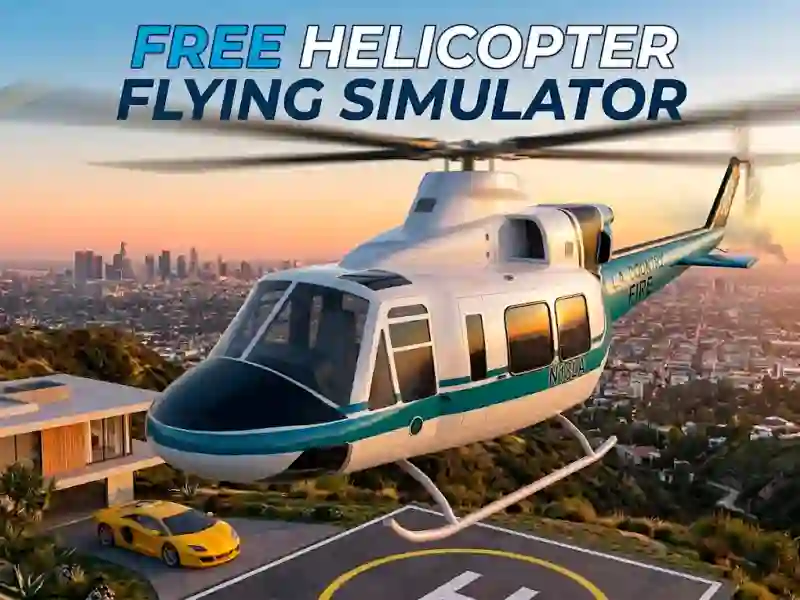 Xogo Free Helicopter Flying Simulator en liña