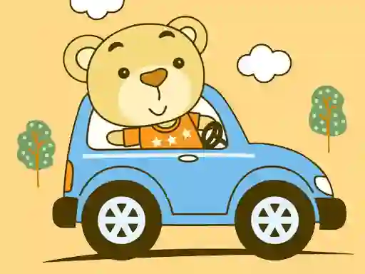 Xogo Cute Animal Ride Match 3 en liña