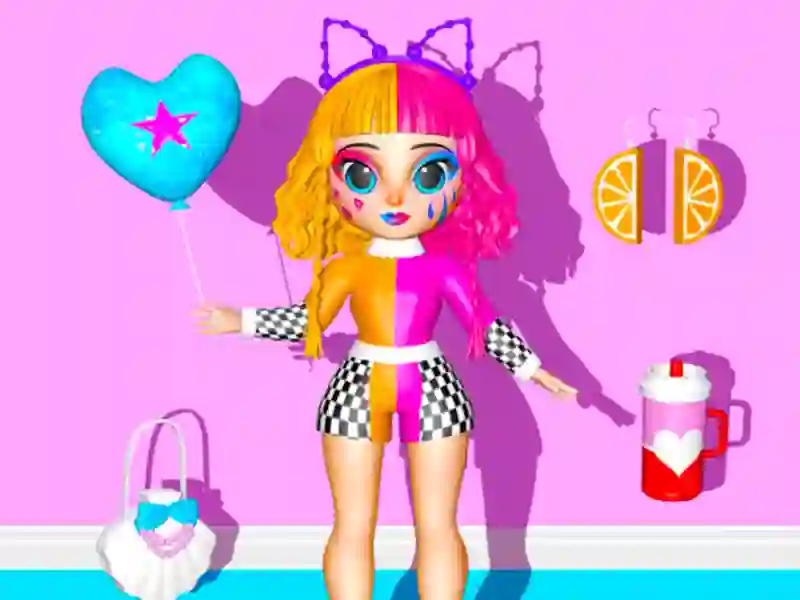 Xogo Surprise Doll Dress Up en liña