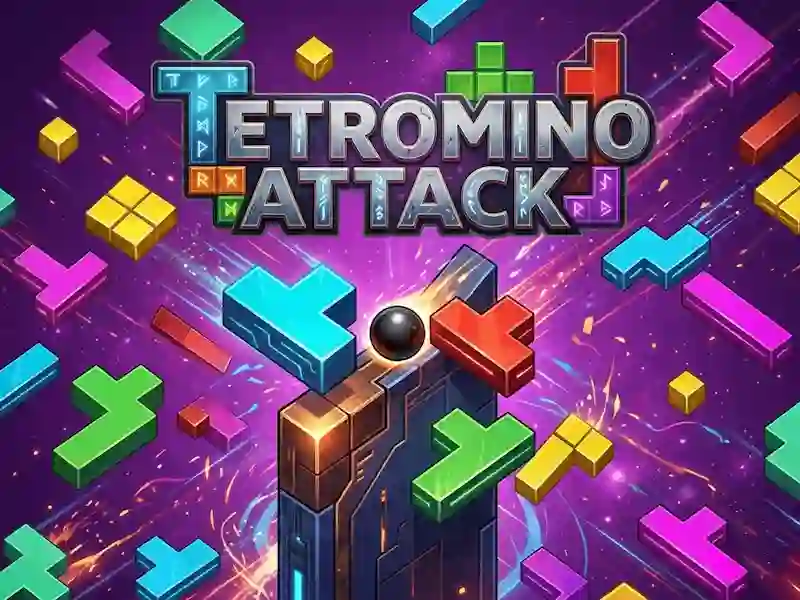 Xogo Tetromino Attack en liña