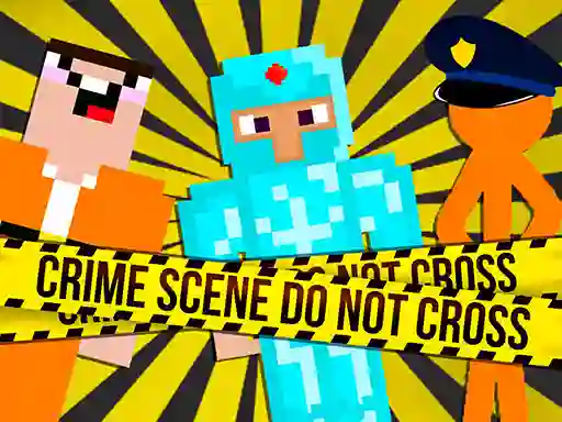 Xogo Noob vs Pro vs Stickman Jailbreak en liña
