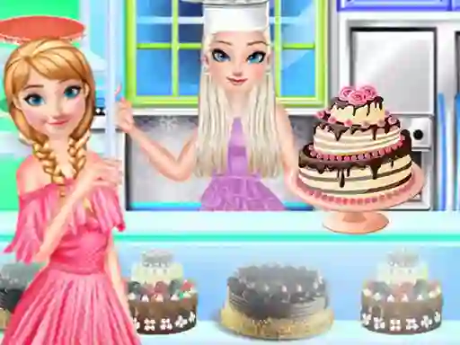 Xogo Princess Cake Shop Cool Summer en liña