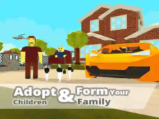 Xogo KOGAMA Adopt Children and Form Your Family en liña