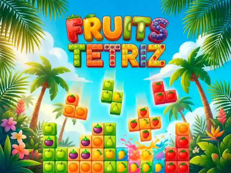 Xogo Fruits Tetriz en liña