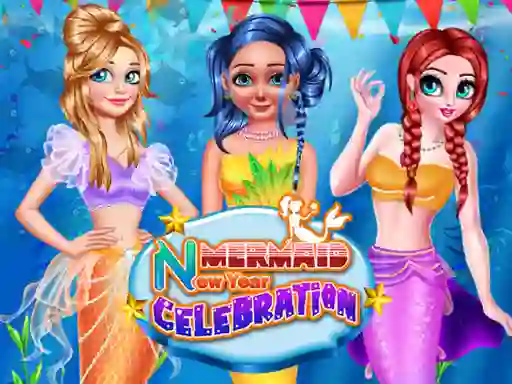 Xogo Mermaid New Year Celebration en liña