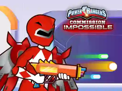 Xogo Power Rangers Mission Impossible en liña