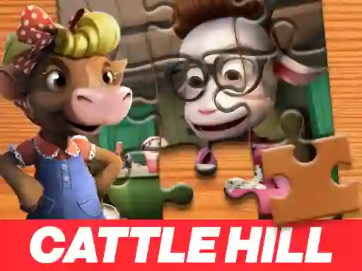 Xogo Christmas at Cattle Hill Jigsaw Puzzle en liña