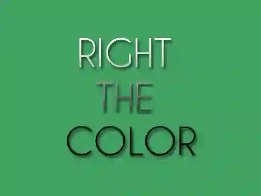 Xogo Right the Color en liña