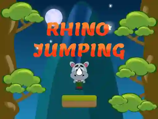 Xogo Rhino Jumping en liña