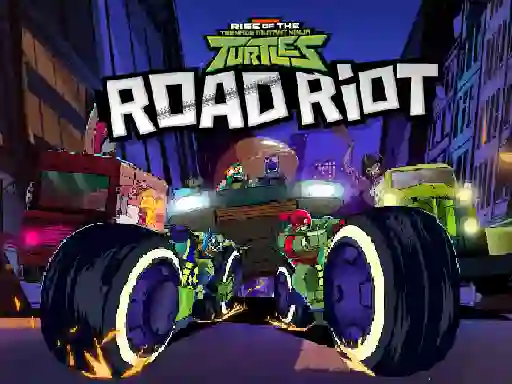 Xogo Rise of the Teenage Mutant Ninja Turtles Road Riot en liña