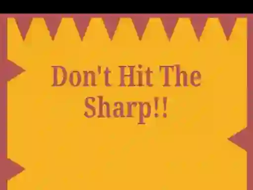 Xogo Don't Hit The Sharp en liña