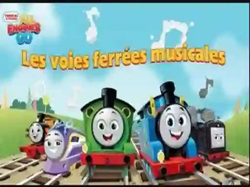 Xogo Thomas All Engines Go: Les Voies Ferr?es Musicales en liña