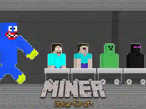 Xogo Miner GokartCraft en liña