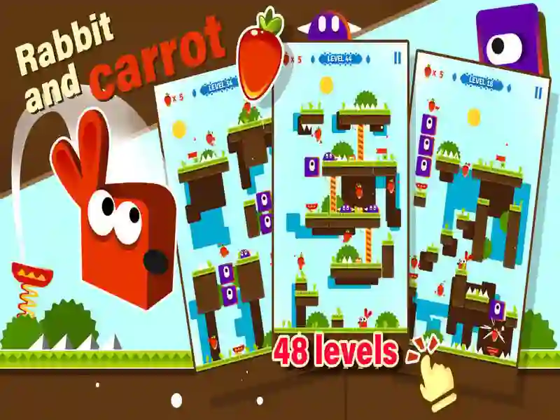 Xogo Rabbit & Carrot en liña