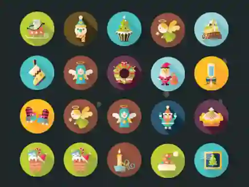 Xogo Count Holiday Cards en liña