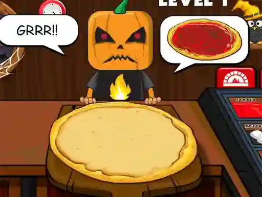 Xogo Halloween Pizzeria en liña