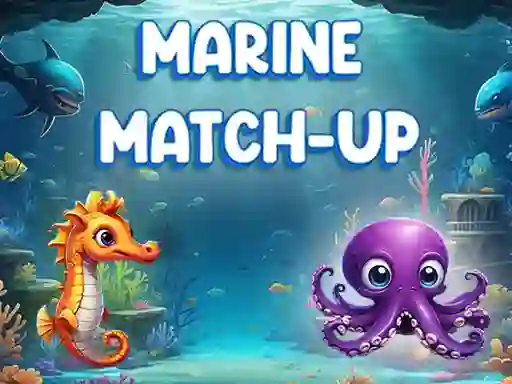 Xogo Marine Match Up en liña