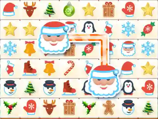 Xogo Onet Winter Christmas Mahjong en liña