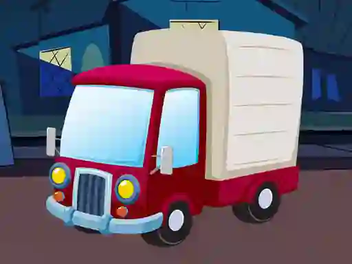 Xogo Fun Truck Jigsaw en liña