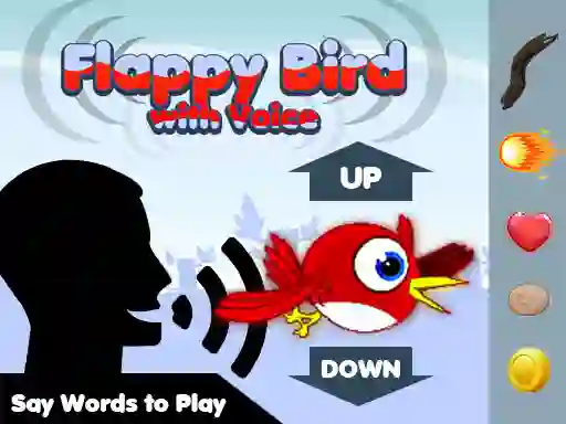 Xogo Flappy Bird With Voice en liña