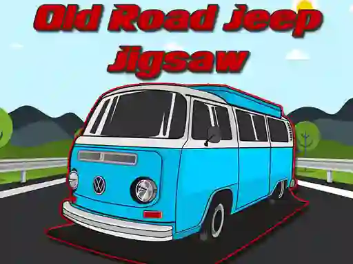Xogo Old Road Jeep Jigsaw en liña