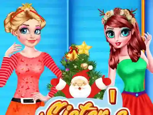 Xogo Sisters Christmas Tree en liña