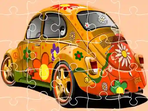 Xogo VW Beetle Jigsaw en liña