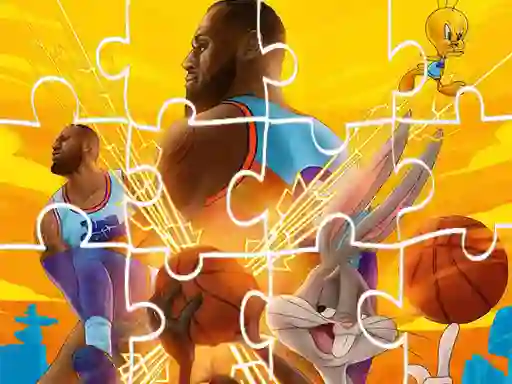 Xogo Space Jam Jigsaw en liña