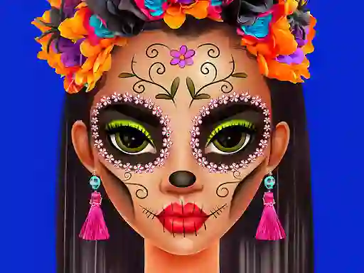 Xogo Halloween Makeup Trends en liña