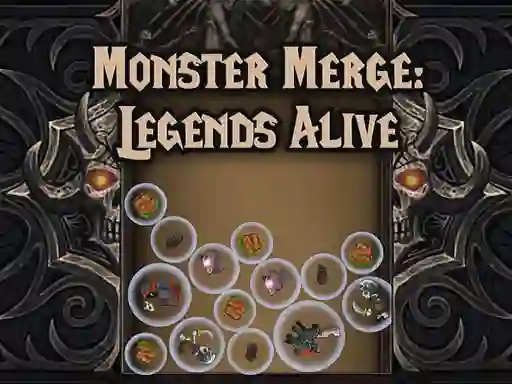 Xogo Monster Merge Legends Alive en liña