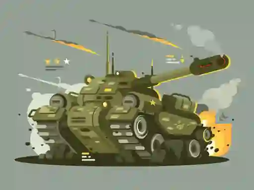 Xogo Military Vehicles Match 3 en liña