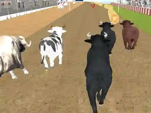 Xogo Angry Bull Racing en liña