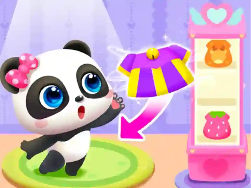 Xogo Baby Panda Girl Caring en liña