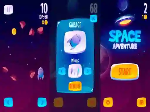 Xogo Space Adventure en liña