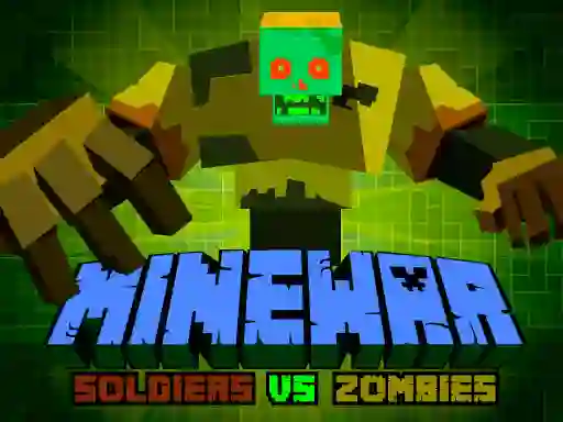 Xogo Minewar Soldiers vs Zombies en liña