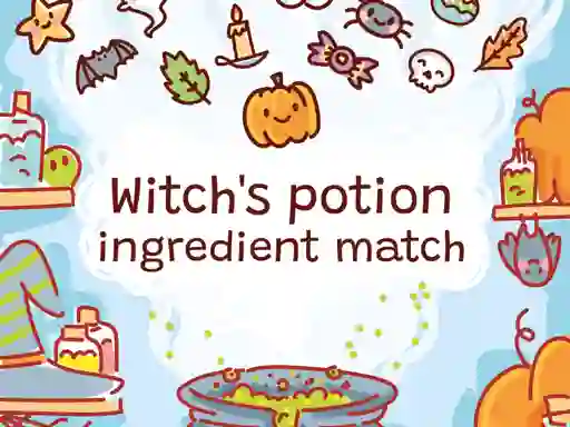 Xogo Potion Ingredient Match en liña